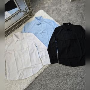 Luxury Collection Casual Long Sleeve Button Down Shirts. Bundle of 3. Ne…